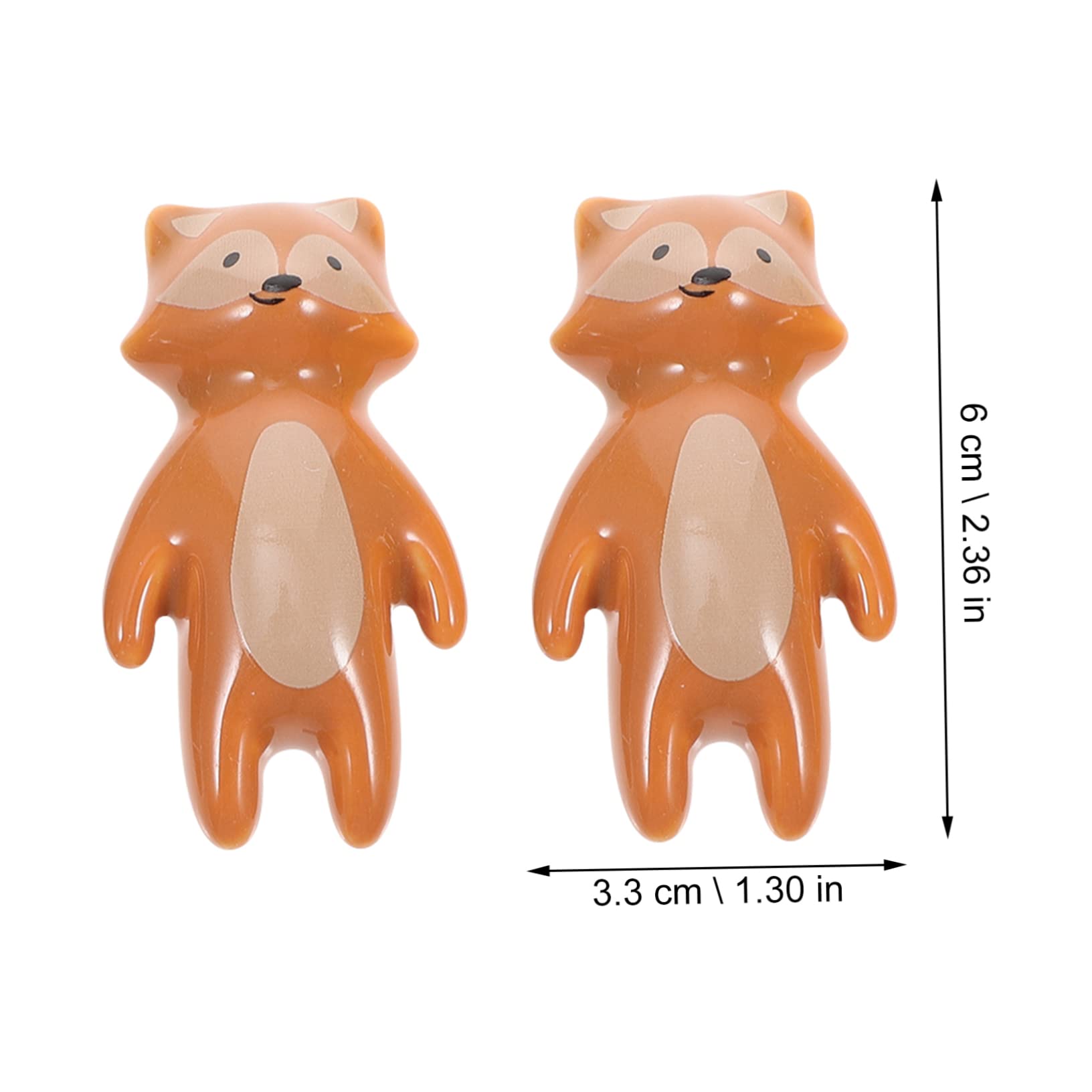 EXCEART 8 Pomelli a Forma di Animale in Ceramica Decorativi, Facili da Installare Manopole di Ricambio per Armadio e Guardaroba per Cameretta