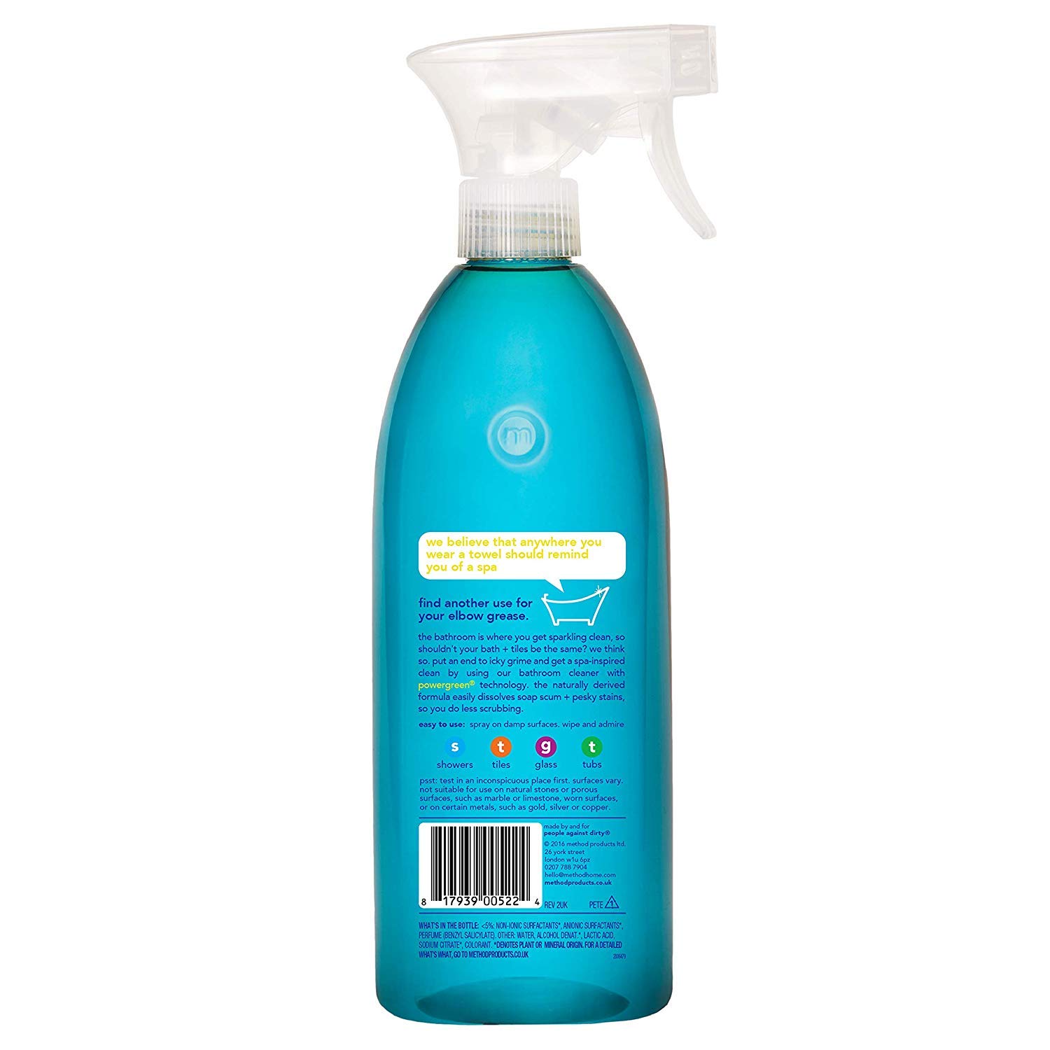 Method Bathroom Cleaner Spray (828 ML)
