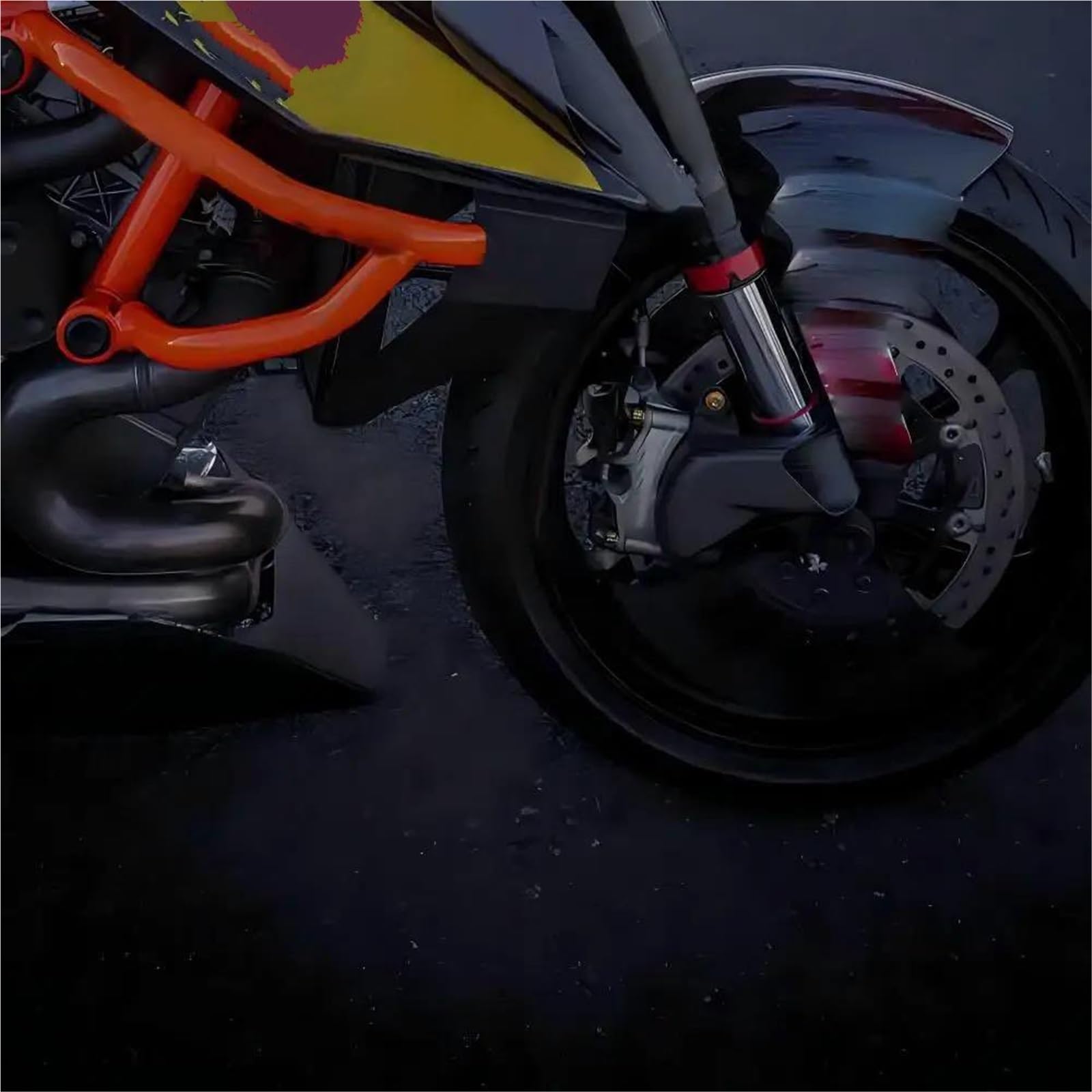 Ailes De Carénage Latérales Fixes pour Moto pour 1290 pour Super pour Duke R/RR 2021-2024