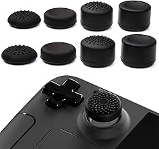 Joystick for PS5 Edge Controller, 8 x ThumbsGear Interchangeable Joysticks Buttons for PS5 Edge Controller, Replacement Accessories Stick Analogue - Black
