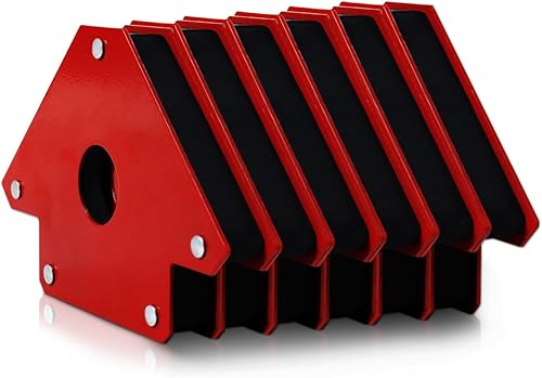 Miniatura 7 de Imán de soldadura de flecha, 6 unidades, imanes de 5 pulgadas, abrazaderas de soldadura y accesorios de soldadura de potencia, soporte de electrodo