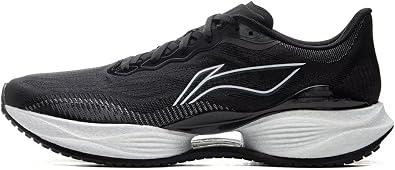 LI-NING Super Light 22 Mens Running Shoes Reflective Boom Fiber High Rebound Light Weight Cushioning Sport Sneakers ARBV001