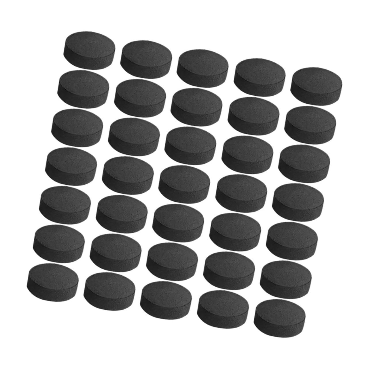 Abaodam 70 Pastillas de Carbón Vegetal para Estufa y Barbacoa, Fácil Encendido, Carbón Ligero Negro Adecuado para BBQ al Aire Libre y Cocina Doméstica