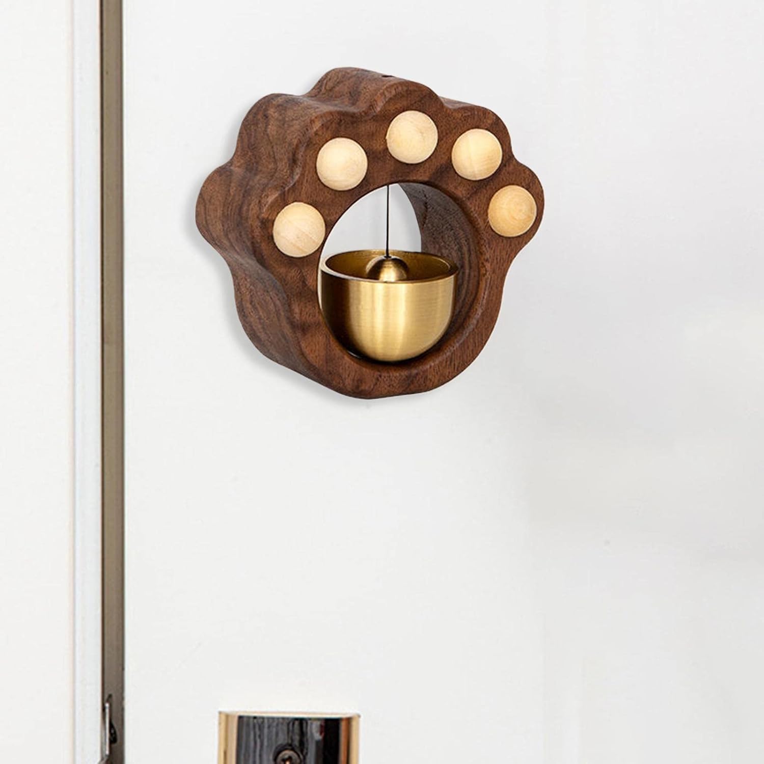 Enakshi® Paw Shopkeepers Bell Doorbell Wardrobe Decor Fridge Gate Bell Chime|Home & Garden | Home Improvement | Building & Hardware | Doors & Door Hardware | Doorbells