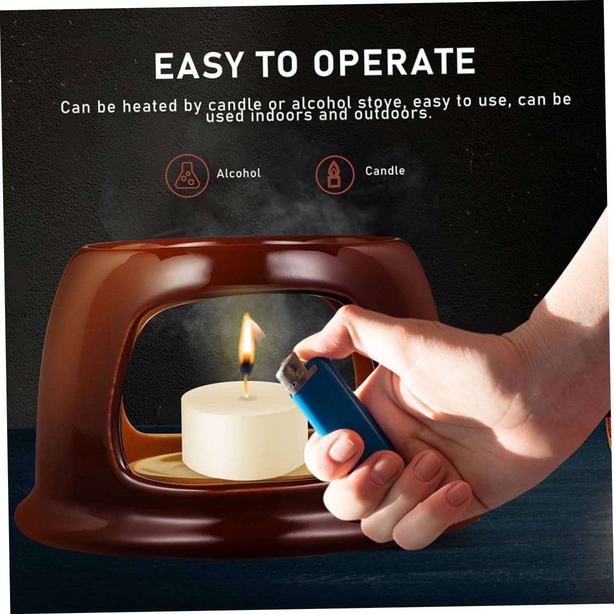 2pcs Mini Ceramic Fondue Pot For Melting Chocolate And Cheese Porcelain Cookware For Desserts Dipping Sauces And Family Gatherings