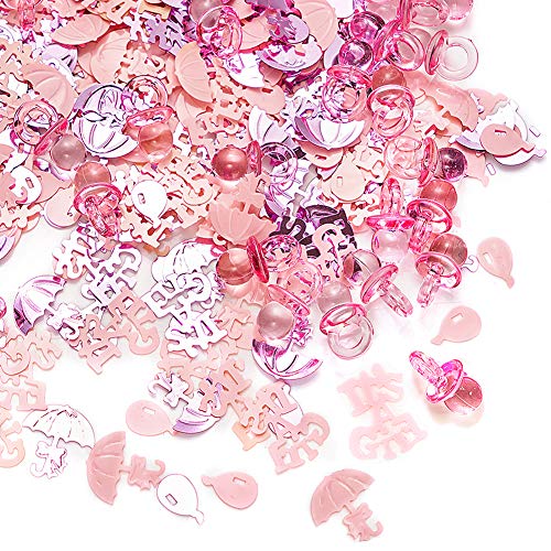 Best Confetti For Table Decorations Its A Girl