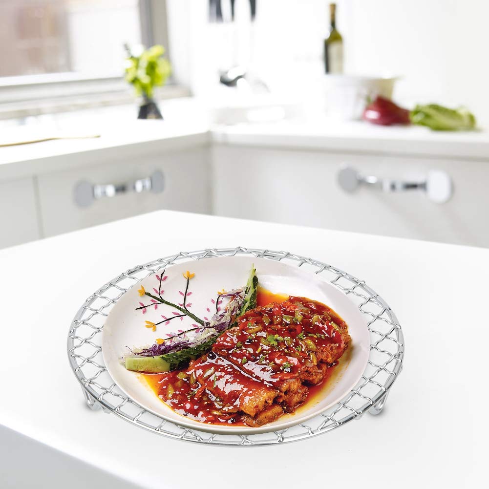 HaWare Lot De 2 Grilles De Refroidissement En Acier