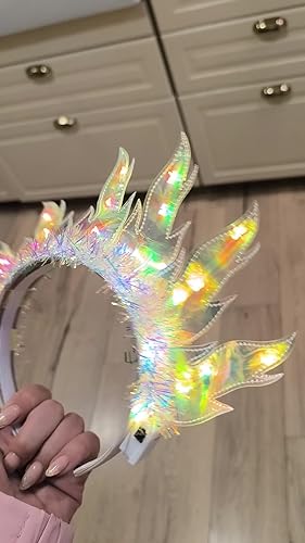 Cerchietto per capelli con luci