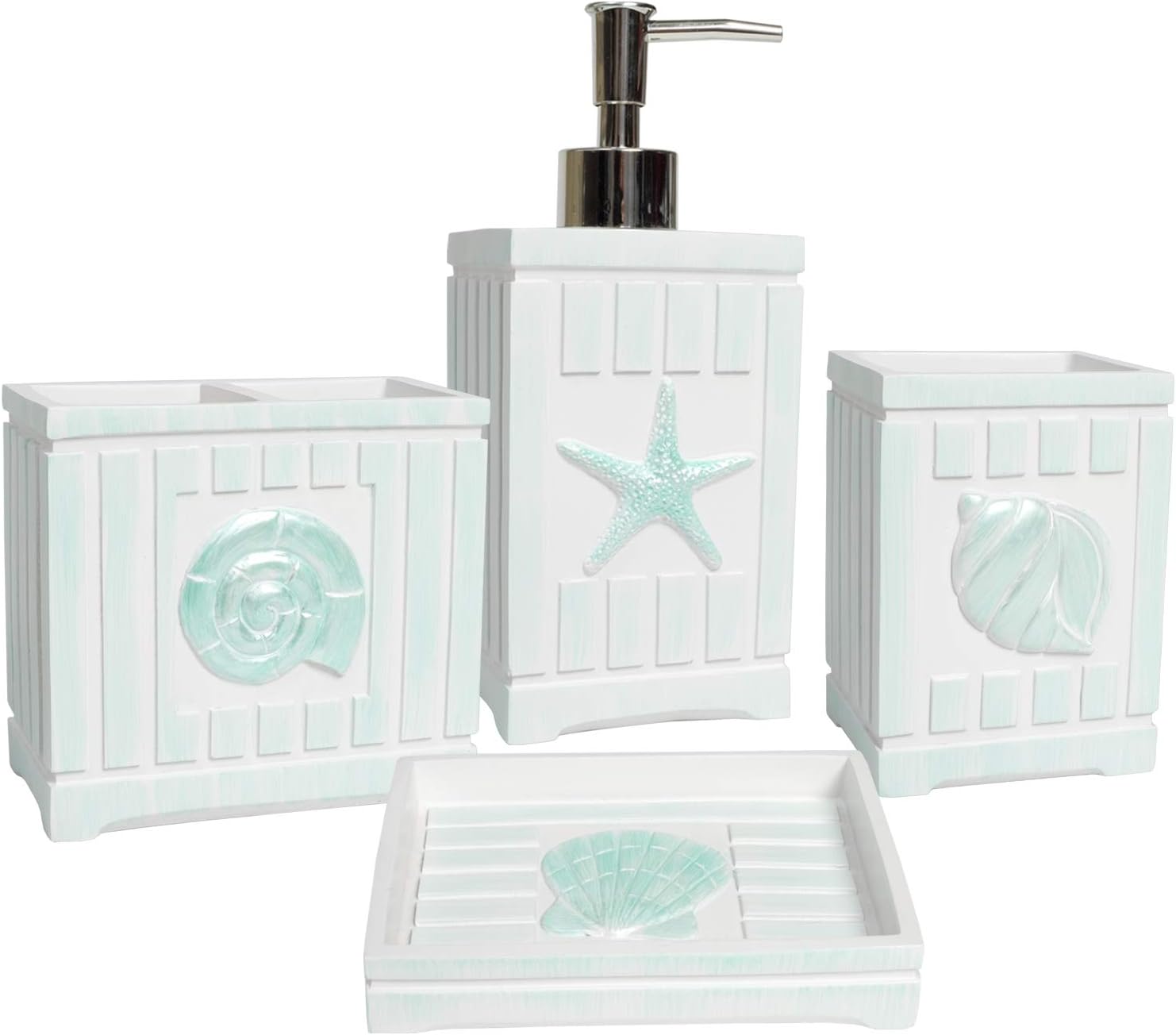 Amazoncom Sweet Home Collection Bathroom Accessories Collection Unique Decorative Beautiful Designs Bath Dcor