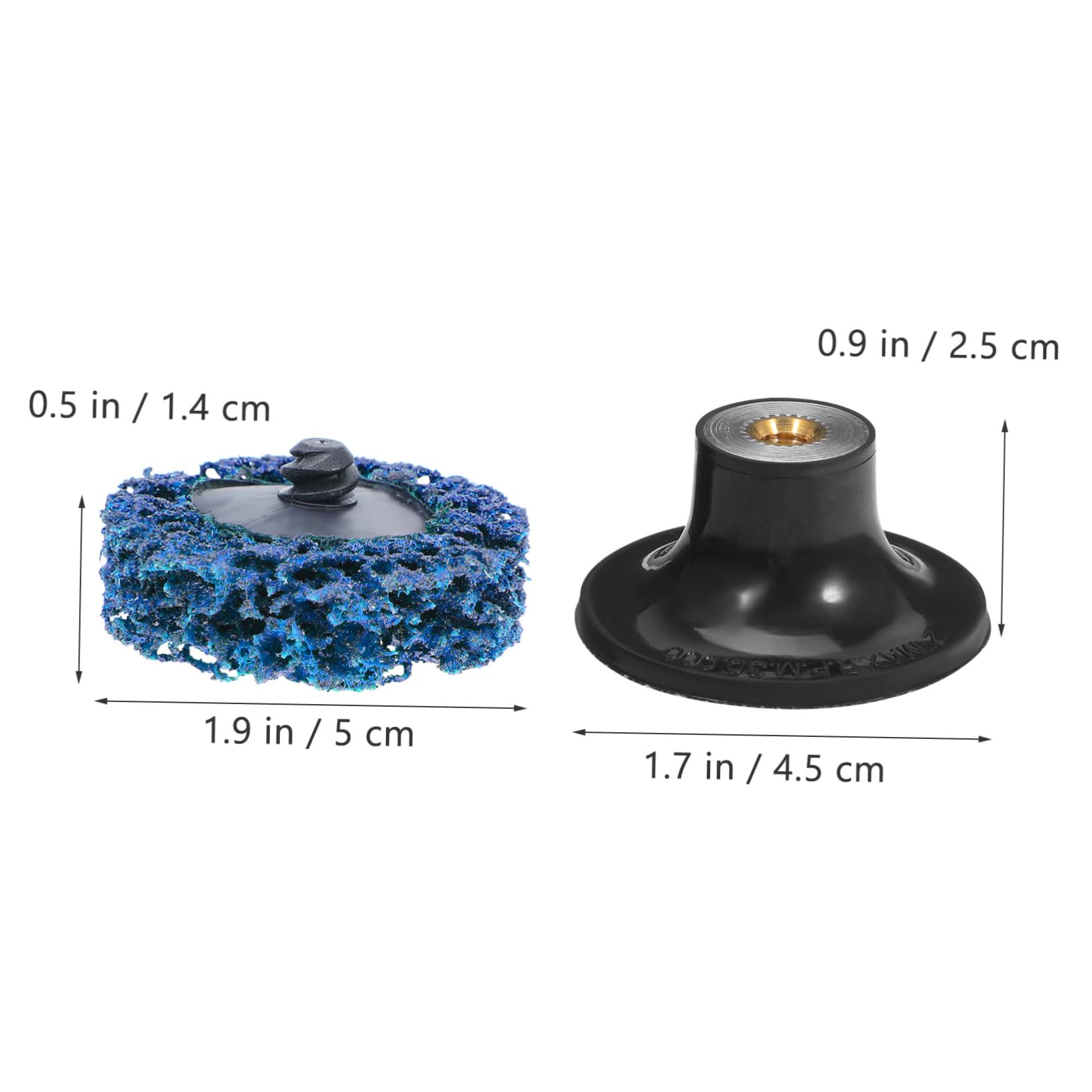 Housoutil Polishing Tool Pad Die Grinder Pads Discs Buffing Surface Conditioning Tool