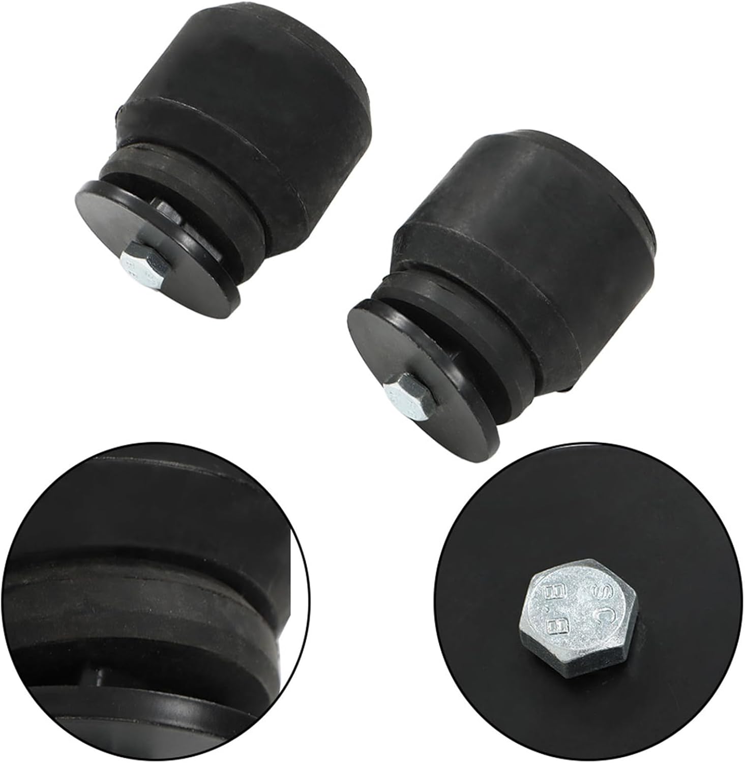 LABLT 2Pcs Front Suspension Helper Spring Kit Replacement for 1999-2022 Silverado Sierra Yukon Suburban Escalade for 1500 2500 3500 Van/Truck/Suv Models