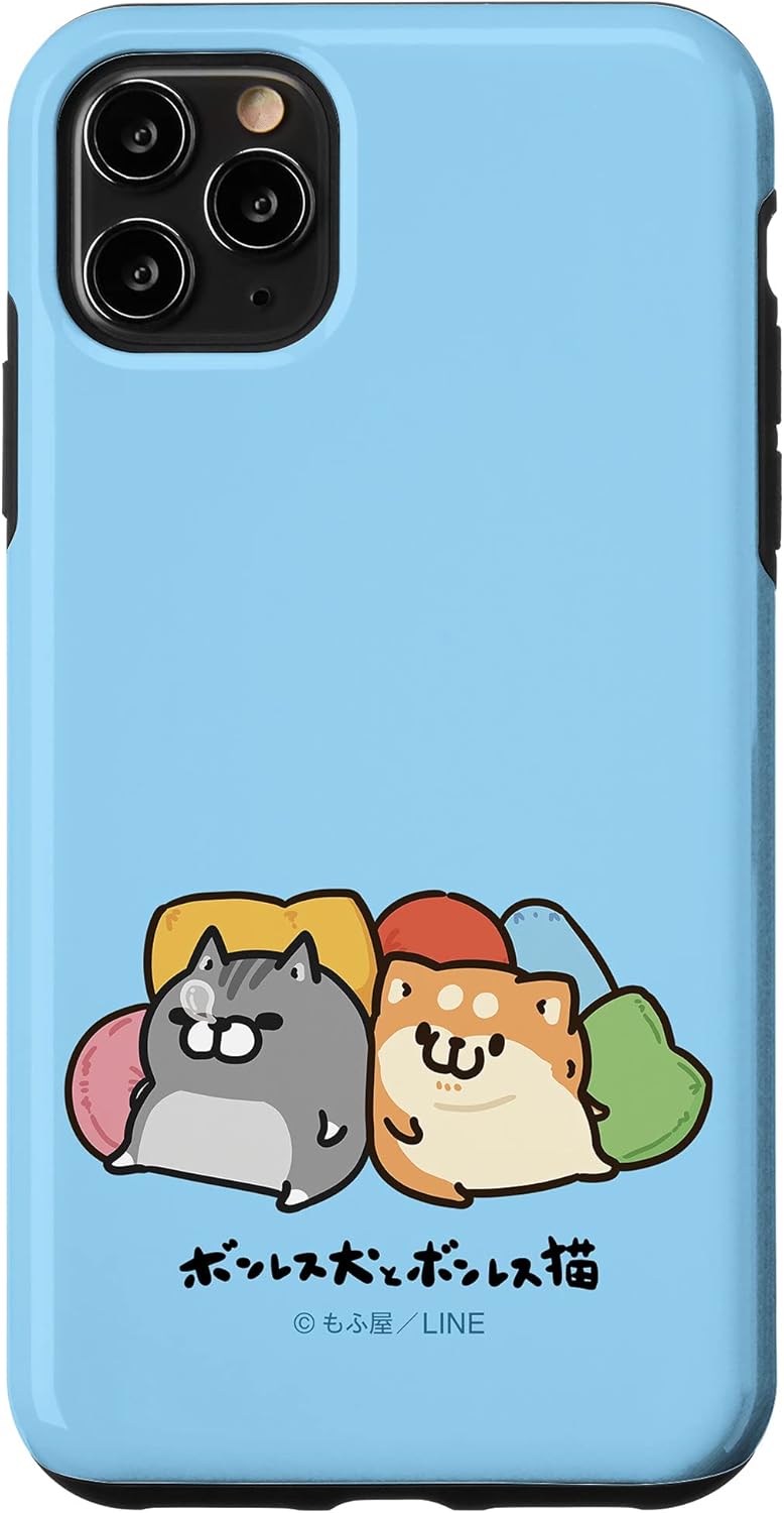 Amazon Co Jp Iphone X Xs ボンレス犬とボンレス猫 のんびり スマホケース 家電 カメラ