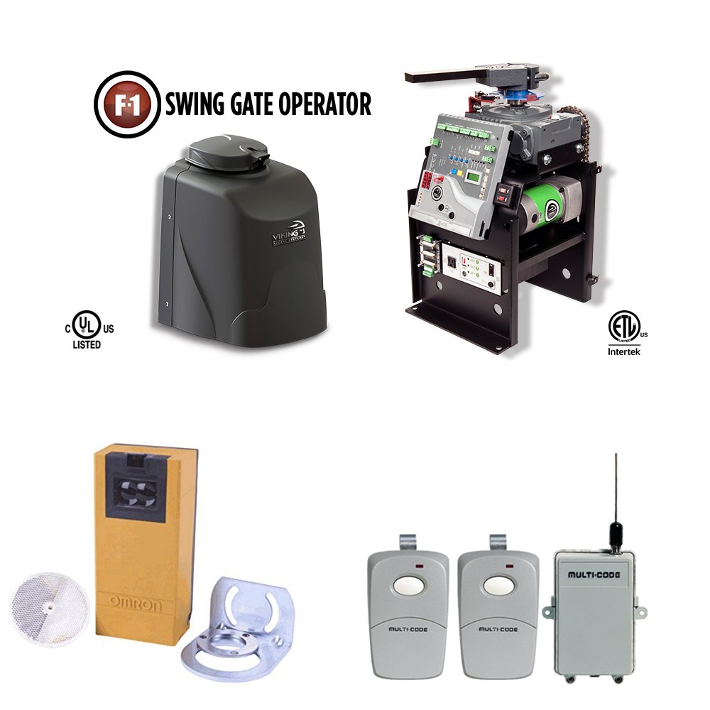 Buy Viking F1 Access Heavy Duty Swing Commercial Gate Openers, Safety