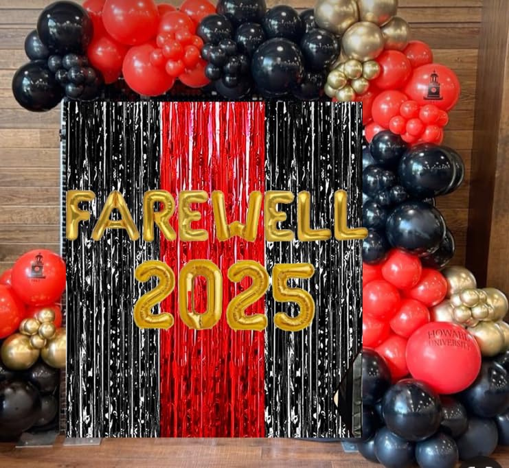 Farewell Party Foil Balloons Decoration Combo Kit