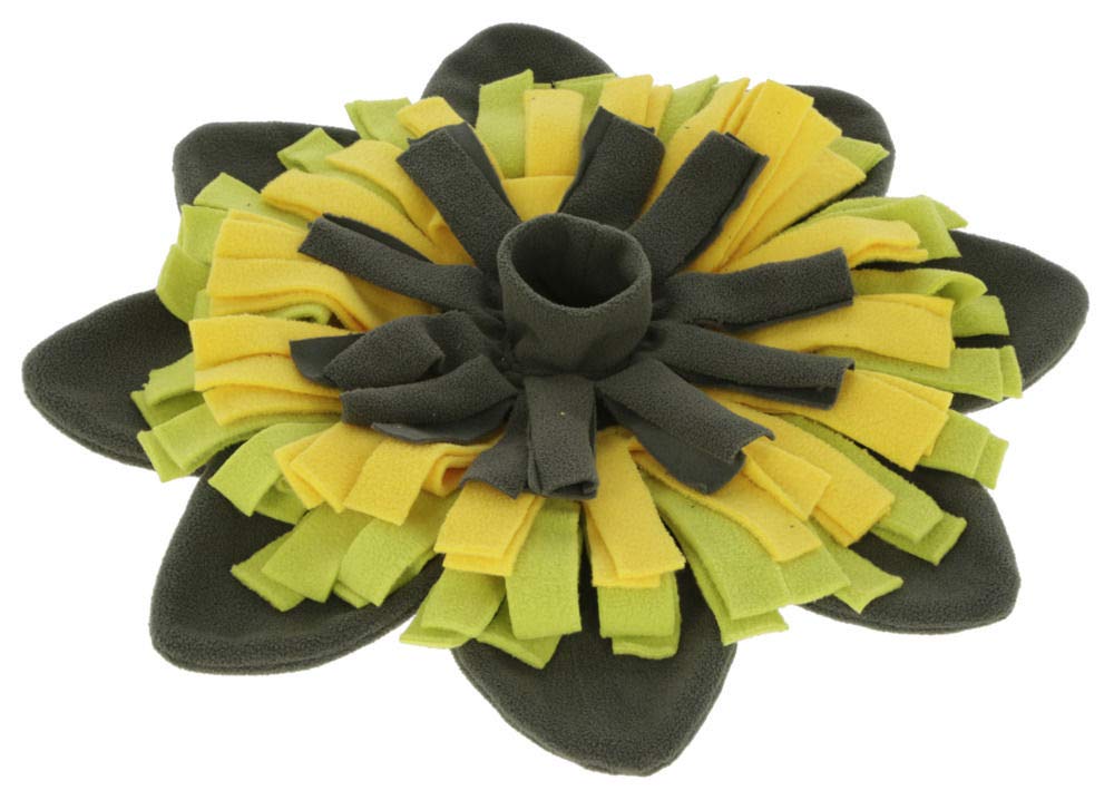 Kerbl Schnüffelteppich Sunflower Ø 60 cm runder Teppich