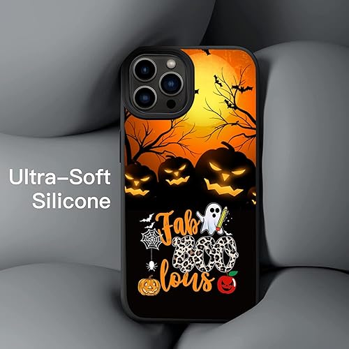 Miniatura 2 de Halloween Faboolous Teacher Spooky Pumpkins Trick or Teach Funda para iPhone 16 15 14 13 12 11 Pro Max Galaxy S25 S24 S23 S22 S21 FE A16 A15 A14 A54