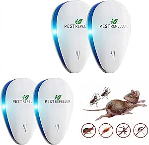 Repellente professionale ad ultrasuoni per topi, ratti, scarafaggi ed