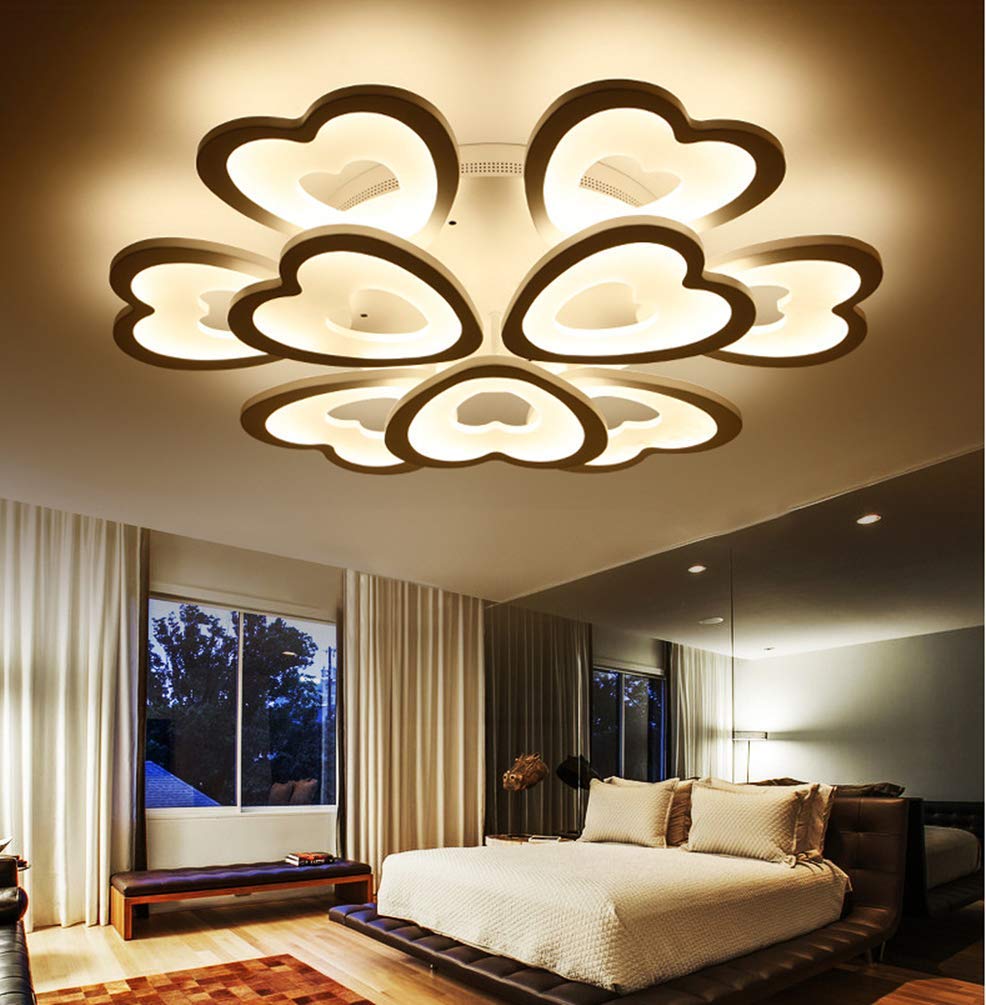 Luminaire semi-encastré LED pour salon et salle à manger avec 15 lumières chaleureuses