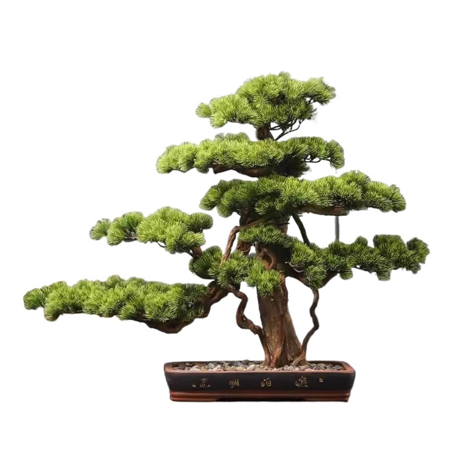 唐木 盆栽の造花の飾りオブジェ、中国風 【公式通販】