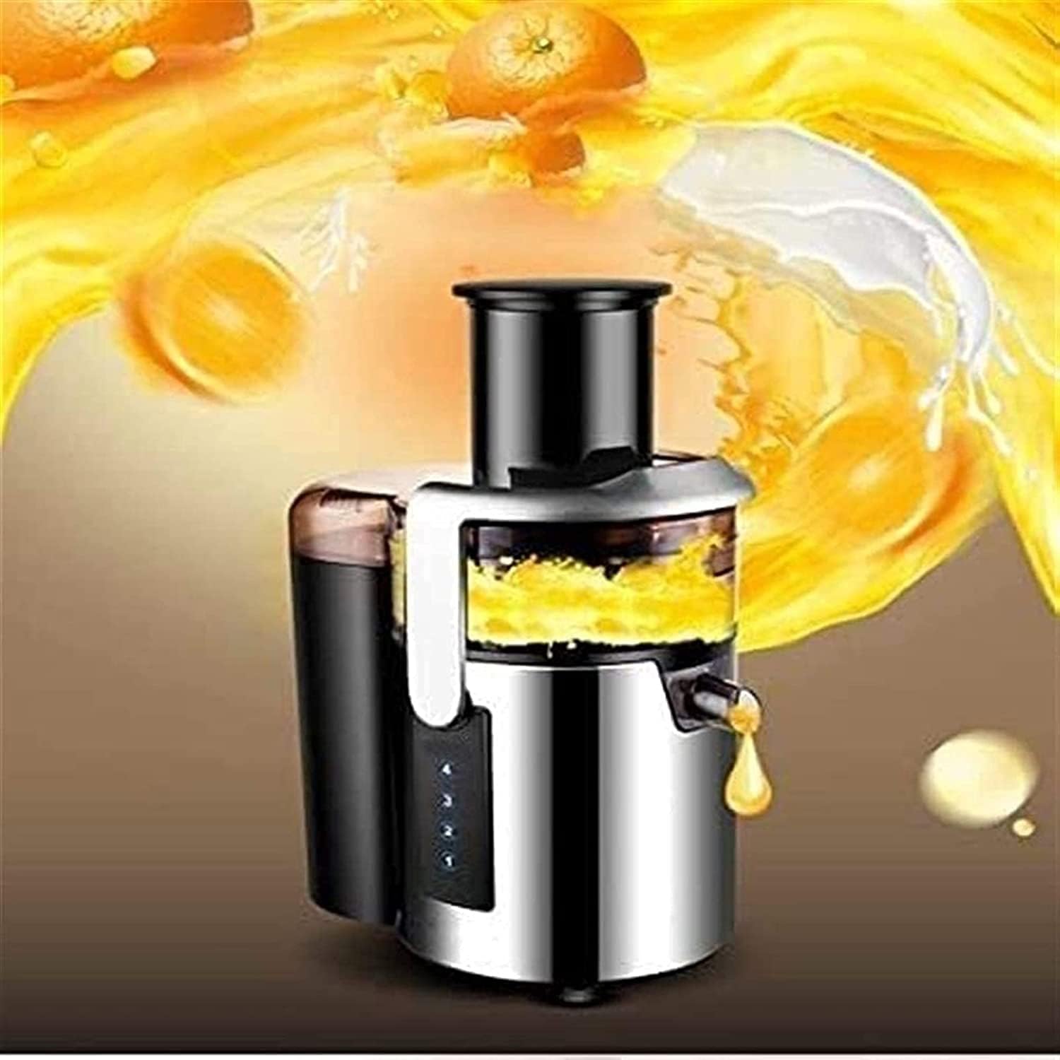 Centrifugal Juicer Juicer Machines for Fruits Vegetables Centrifugal Juice Extractor Easy Clean with Wide Mouth Feed Chute 304 Stainless Steel Filter BPA Free