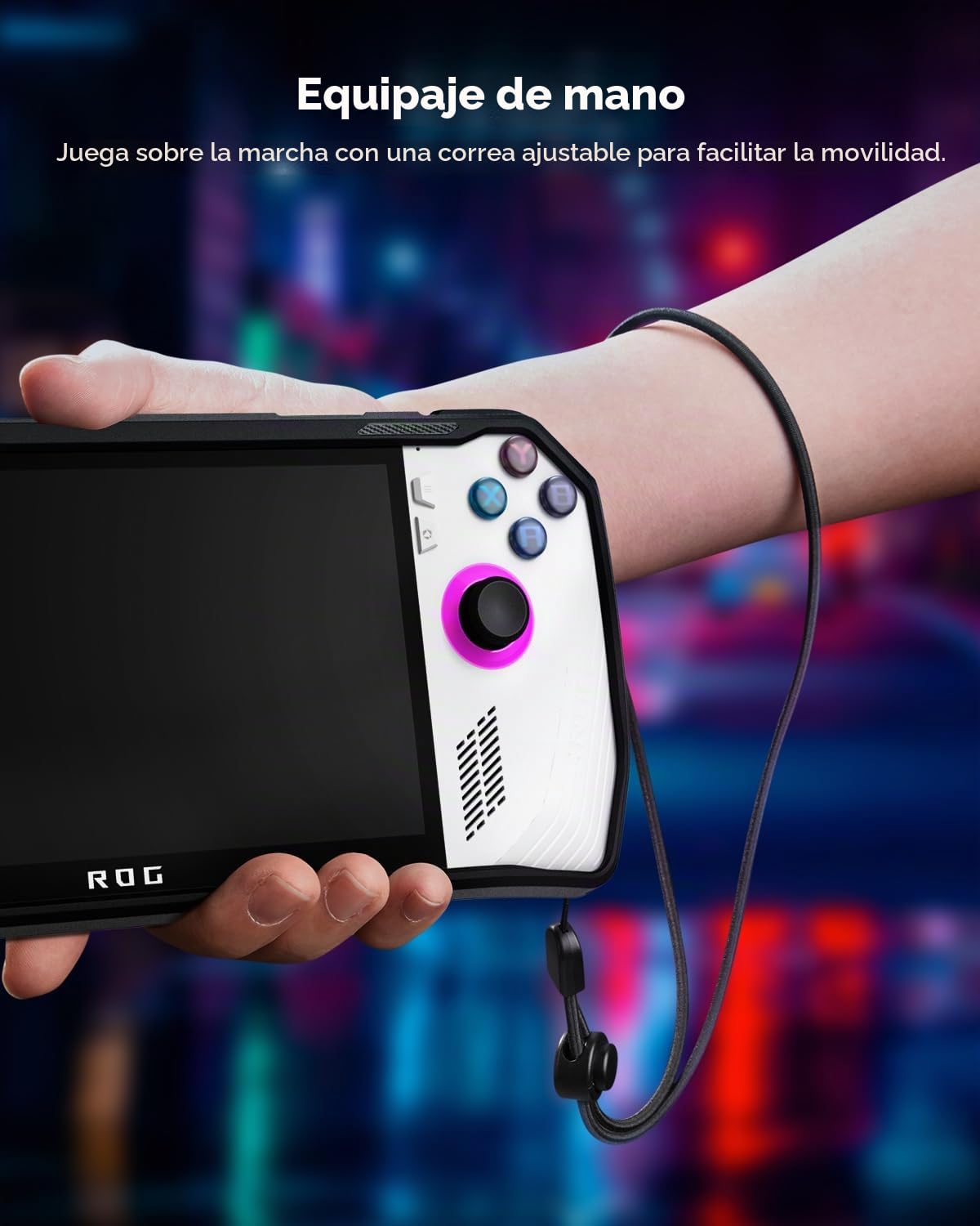 Spigen Funda Rugged Armor Compatible con ASUS Rog Ally 2023 RC71L - Negro