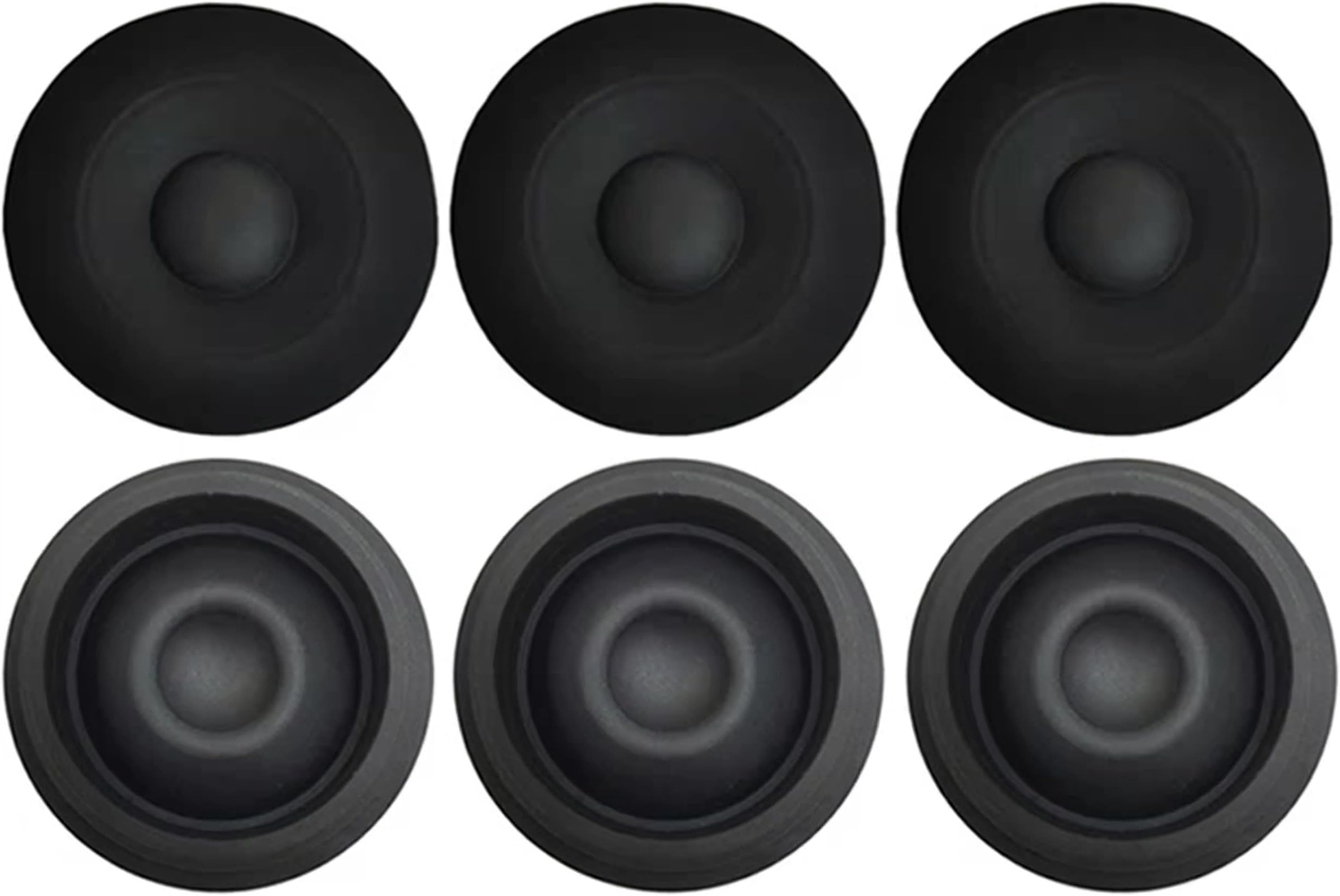 KLMHT Replacement Grease Plug Hub Dust Caps Fits for Dexter EZ Lube Trailer Camper Axle (6 Pack)