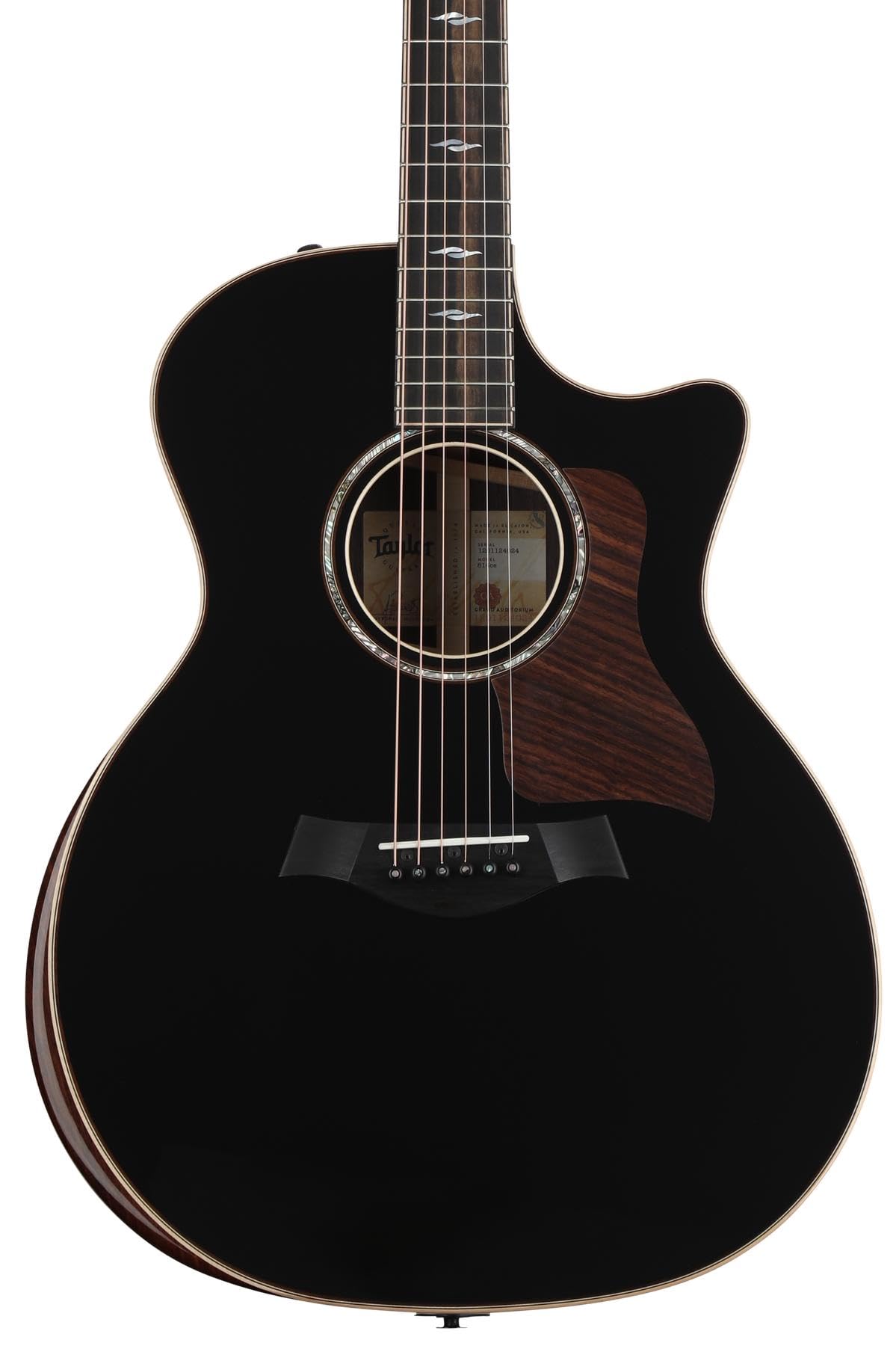 Taylor 814ce Grand Auditorium Acoustic-electric Guitar - Blacktop
