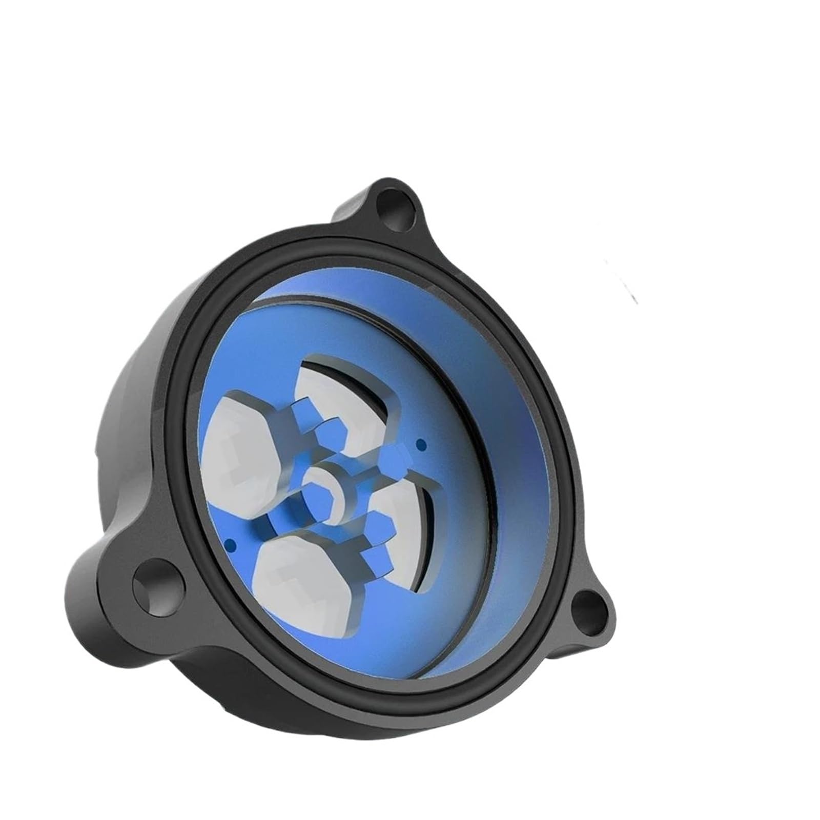 Coperchio Filtro Olio In Alluminio Lavorato A CNC Per YAM&AHA Raptor 700 (2009-2024) E Per 700R | Blue