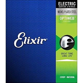 Cordes Elixir® à l’unité pour guitare électrique avec revêtement OPTIWEB® (.038) - Les Beatles, Paul McCartney, John Lennon, RIngo Starr, George Harrison