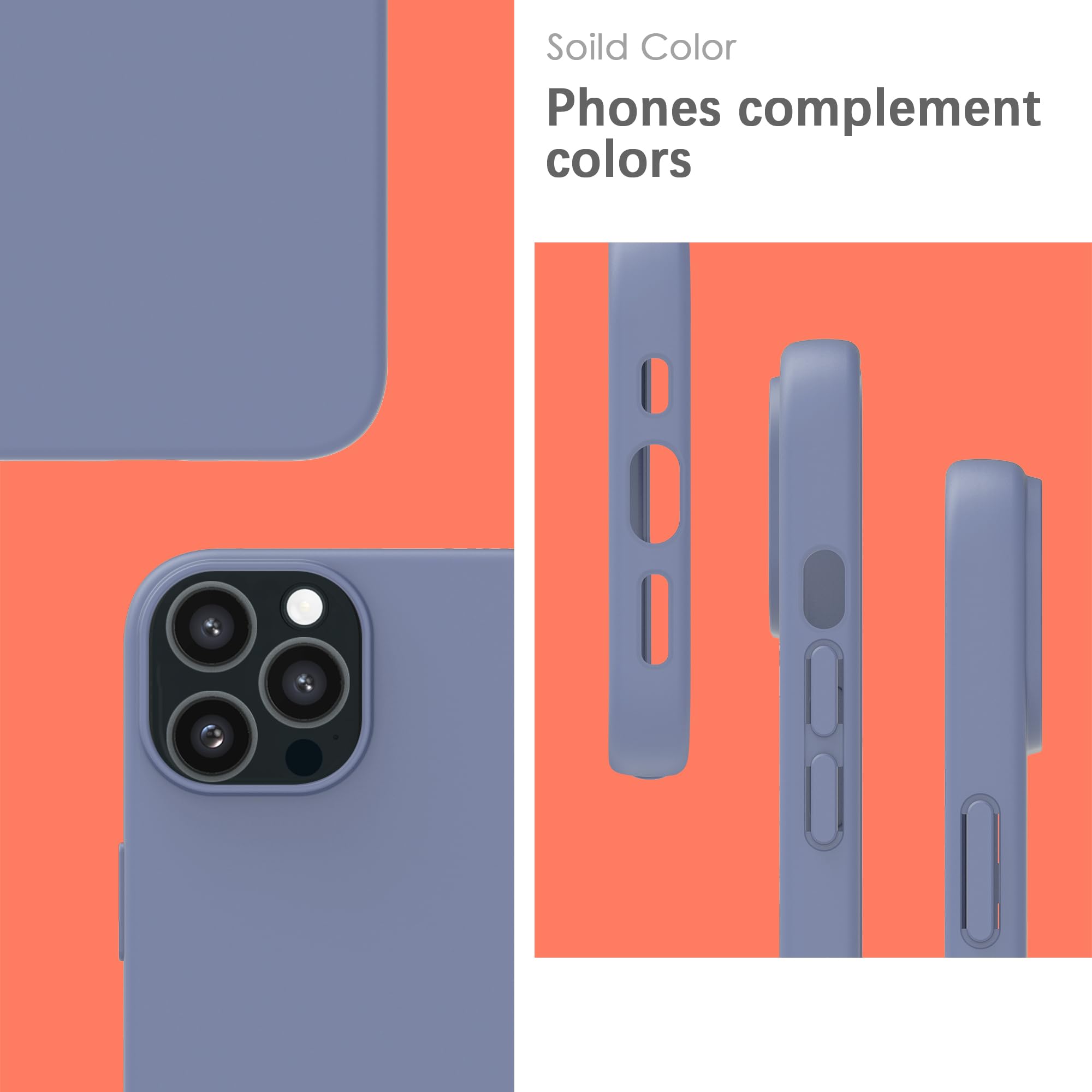 YATWIN Silicone Case for iPhone 11 Pro, Soft-Touch, Shockproof, DustProof - Image 3