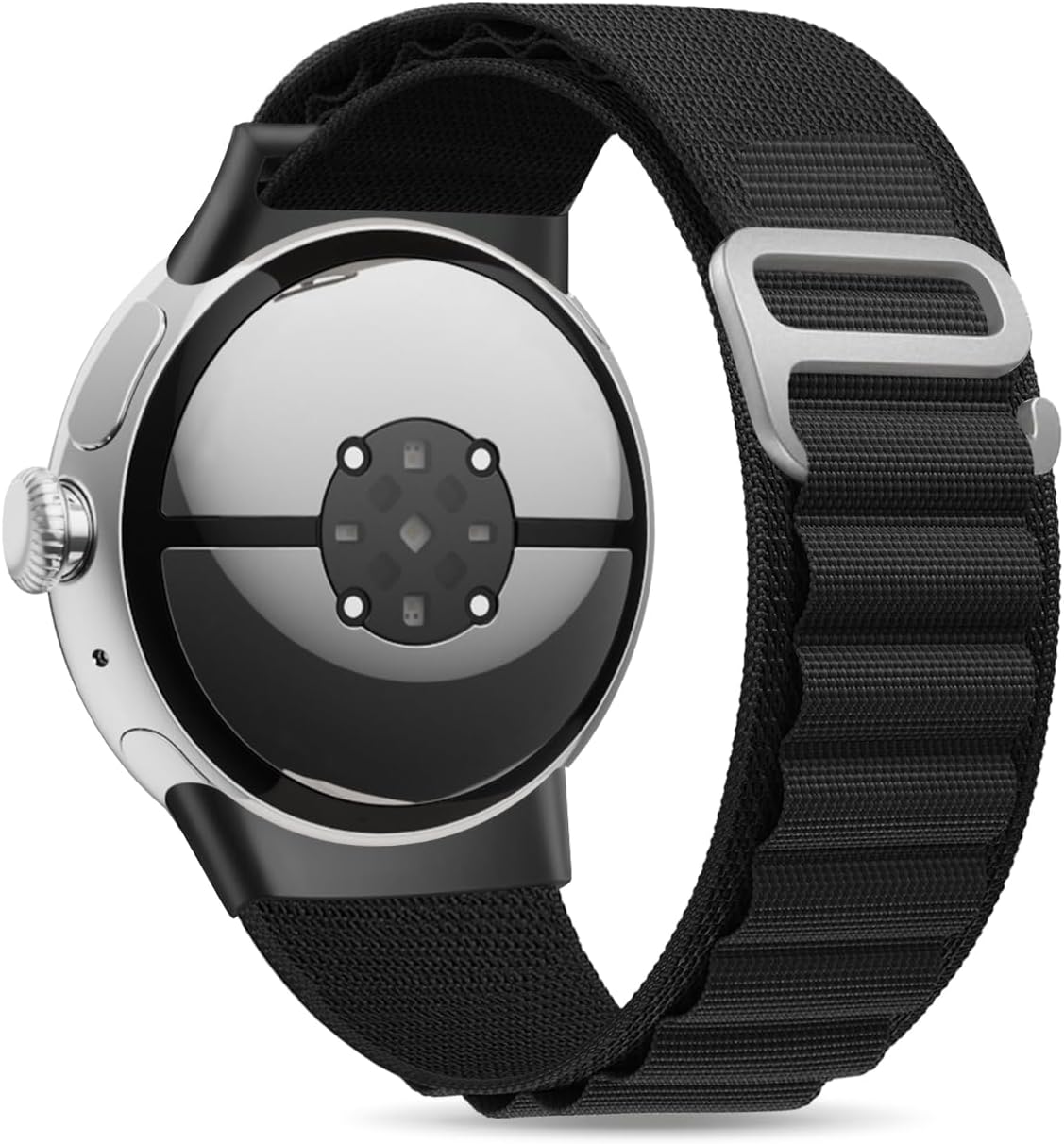 Alpine Loop Bands Compatible with Google Pixel Watch 3 45mm 41mm/Pixel Watch 2 Band/Google Pixel Watch Band - Upgraded Metal Lugs - Nylon Sport Straps for Men & Women