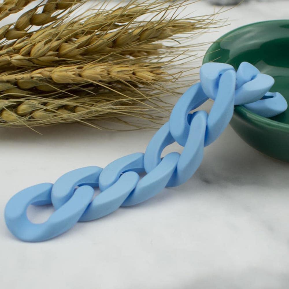 MicroMall Acrylic Resin Chain Bag Strap Handbag Plastic Strap Colorful Women Bag Accessories Shoulder Strap