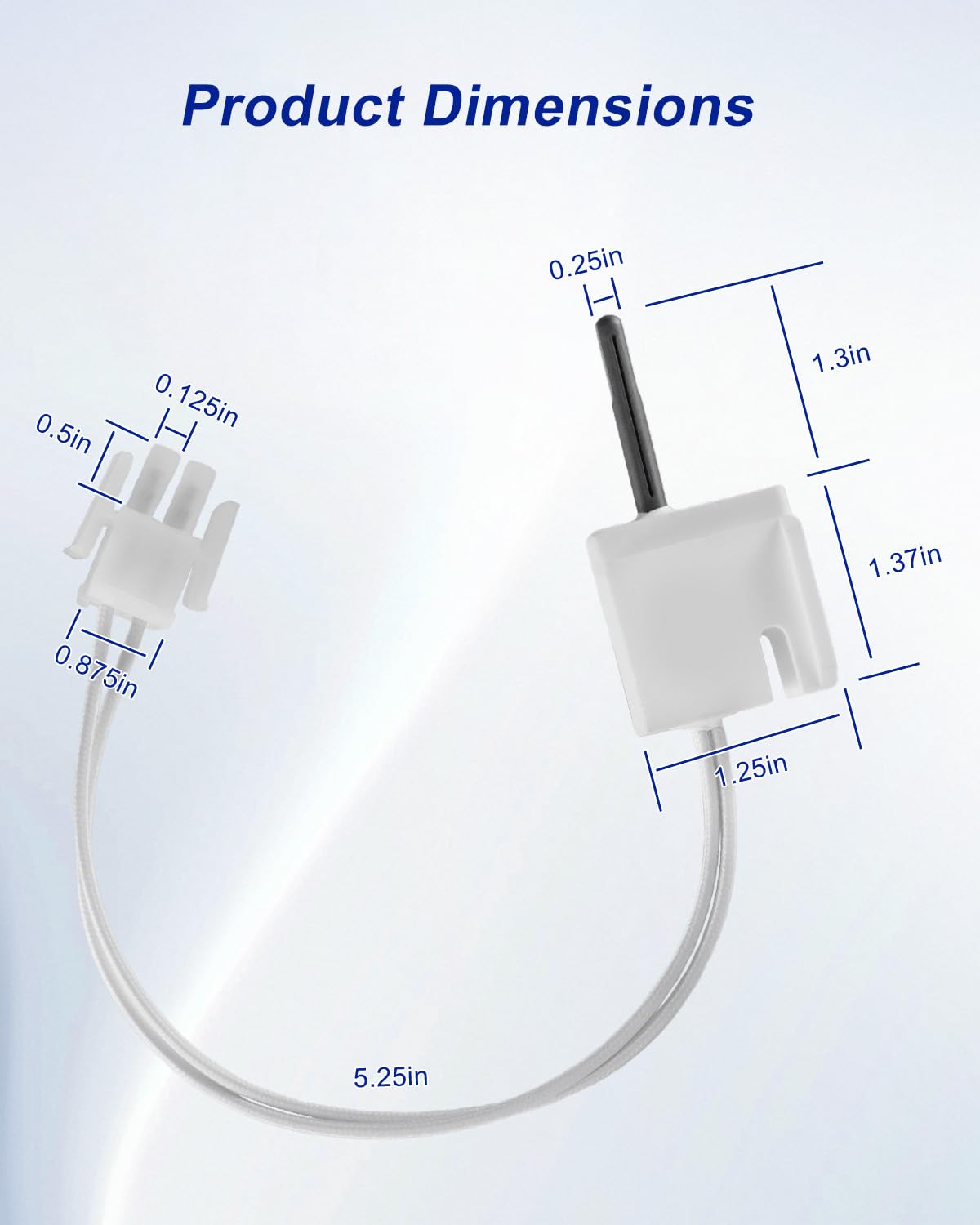 Encendedor de superficie caliente de horno de repuesto para Emerson White-Rodgers Trane reemplaza 768A-845 768A-5 IGN00104 X13130524010 B340970P01