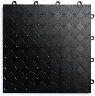 SnapLock RaceDeck CircleTrac 12"x12" Interlocking Garage Tiles