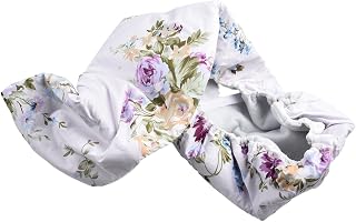 Funda para tabla de planchar con diseño de cordón, se adapta a todos los tamaños estándar de hasta 147 x 48 cm, material seguro para altas temperaturas (flor de rosa)