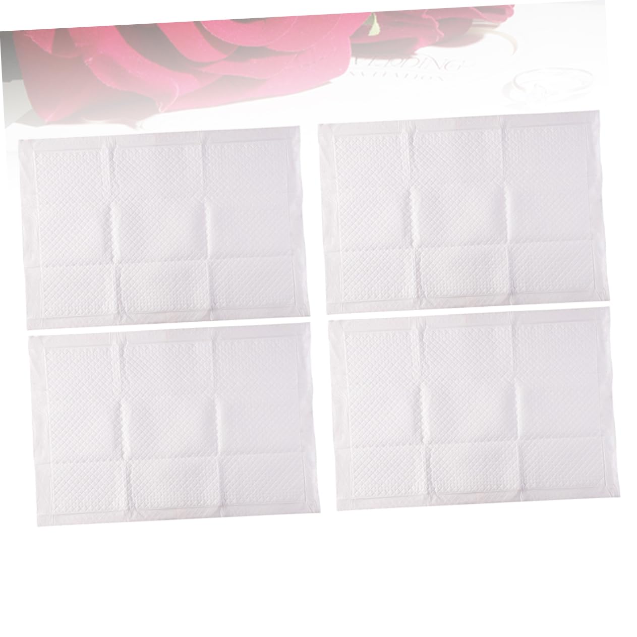 Tappetino Post-parto Usa e Getta 8 Pezzi Cotone Bianco