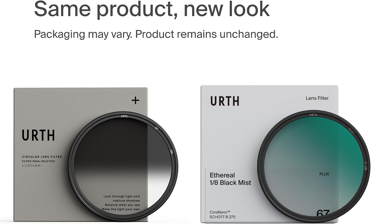 Urth 77mm Hard Graduated ND8 Lens Filter (Plus)