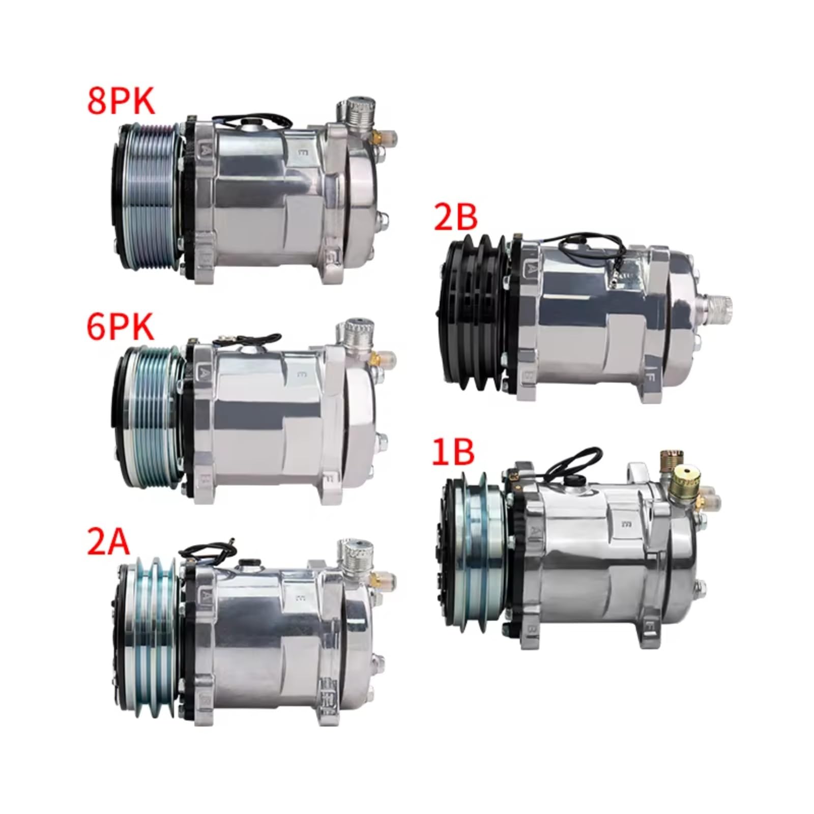 HILLAR Griglia Ventilazione Auto Kit di Sfiato Aria Condizionata Universale Auto Camion Furgoni E Trattori per Jeep Street/Hot Rod Auto d'Epoca | 8PK-12V