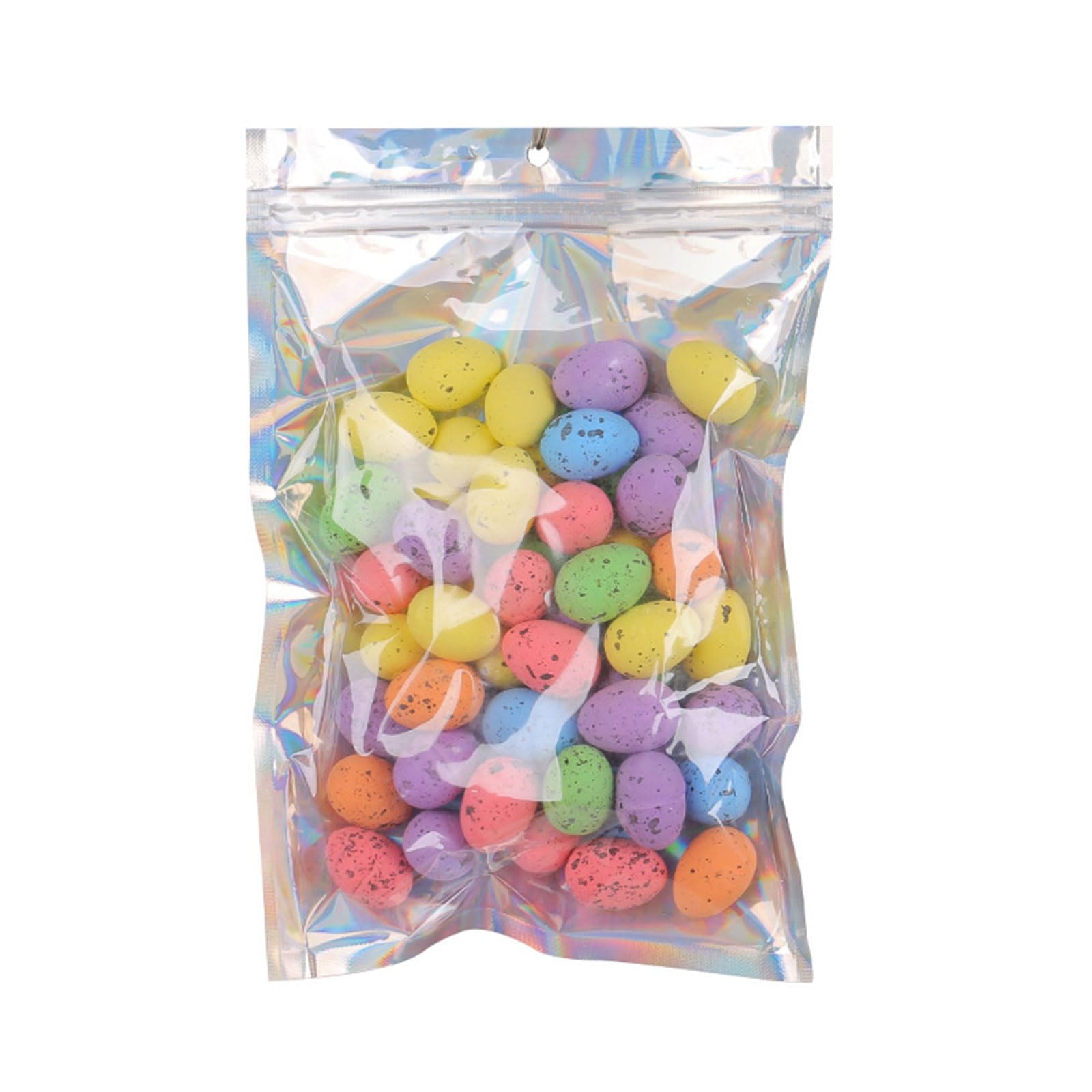 Hsioluted Of 50 Festive Eggs Easter Decorations Eggs Set for Home, School, and Parties Hunt
