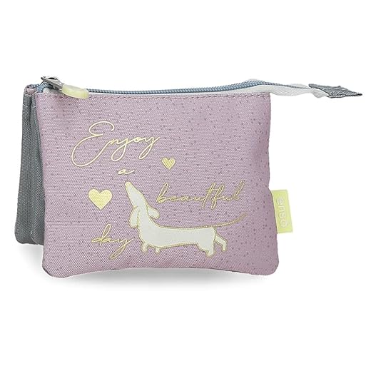 Enso Beautiful Day Monedero Morado 14X10X5 Cms Poliéster