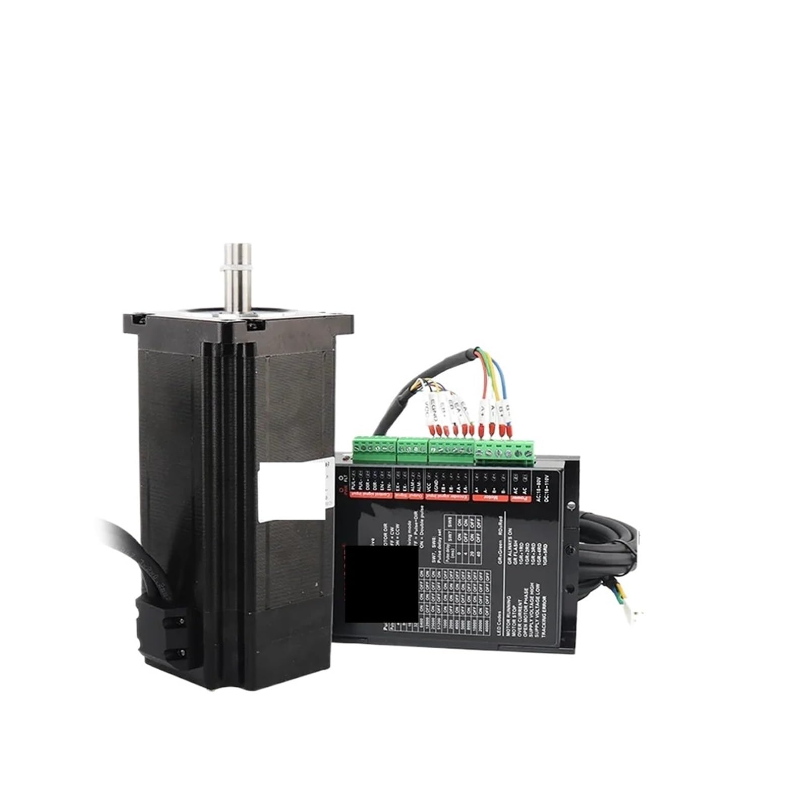ANERTQUIH Servo Motor NEMA34 Stepper 86EH156A6003 6.0A 12N.m H156MM Closed Loop + CL86 Driver(86EH156A6003)