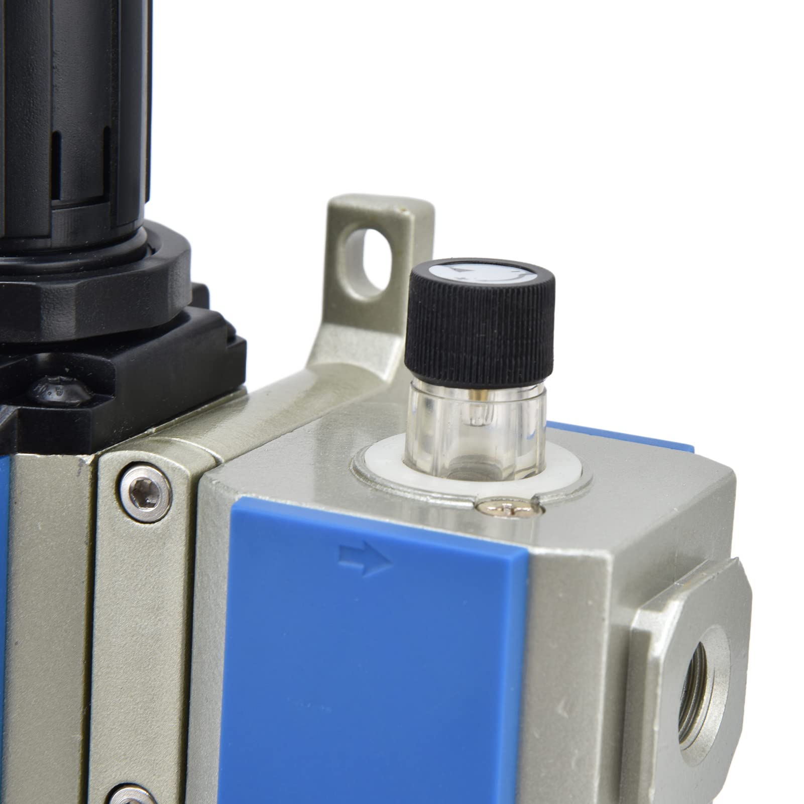 Filtro del Compressore d'aria, Separatore d'acqua Olio in Lega di Alluminio, Regolatore di Pressione Stabile per Attrezzature da Officina (GFC300-15)