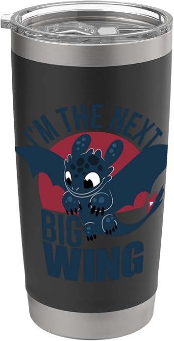 How to Train Your Dragon 3 Hidden World Big Wing Stainless Steel Insulated Tumbler