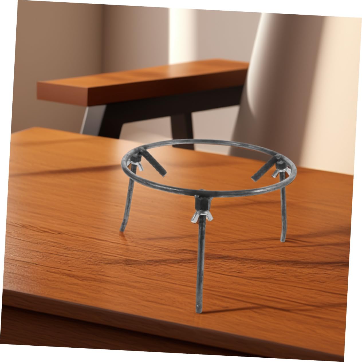 BESPORTBLE Versatile Campfire Tripod Stand for Outdoor Cooking Easy Setup Compatible with Various Cookware for BBQ Fire Pit Bonfire and Camping Accessories