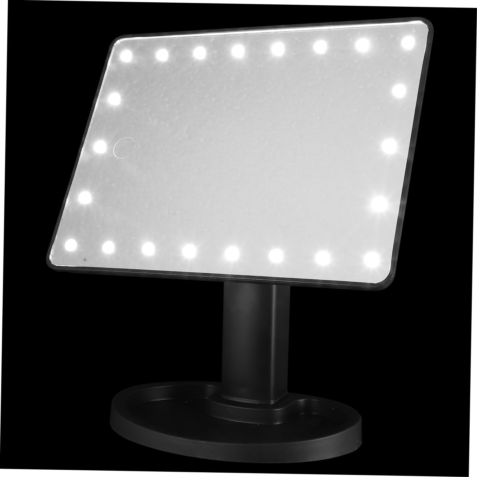 Miroir cosmétique avec LED rotatif Healvian pour coiffeuse et salle de bain