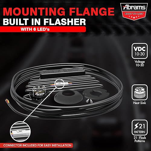 Miniatura 5 de Abrams. Faros escamoteables LED, AzulAzul