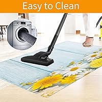 Vista 66 de Teal Hardwood Floor Desk Chair Mat, Painted Wood Board Horizontal Lines Birthdays Easter Holiday Print Backdrop Image, Protects Hardwood Floor Under