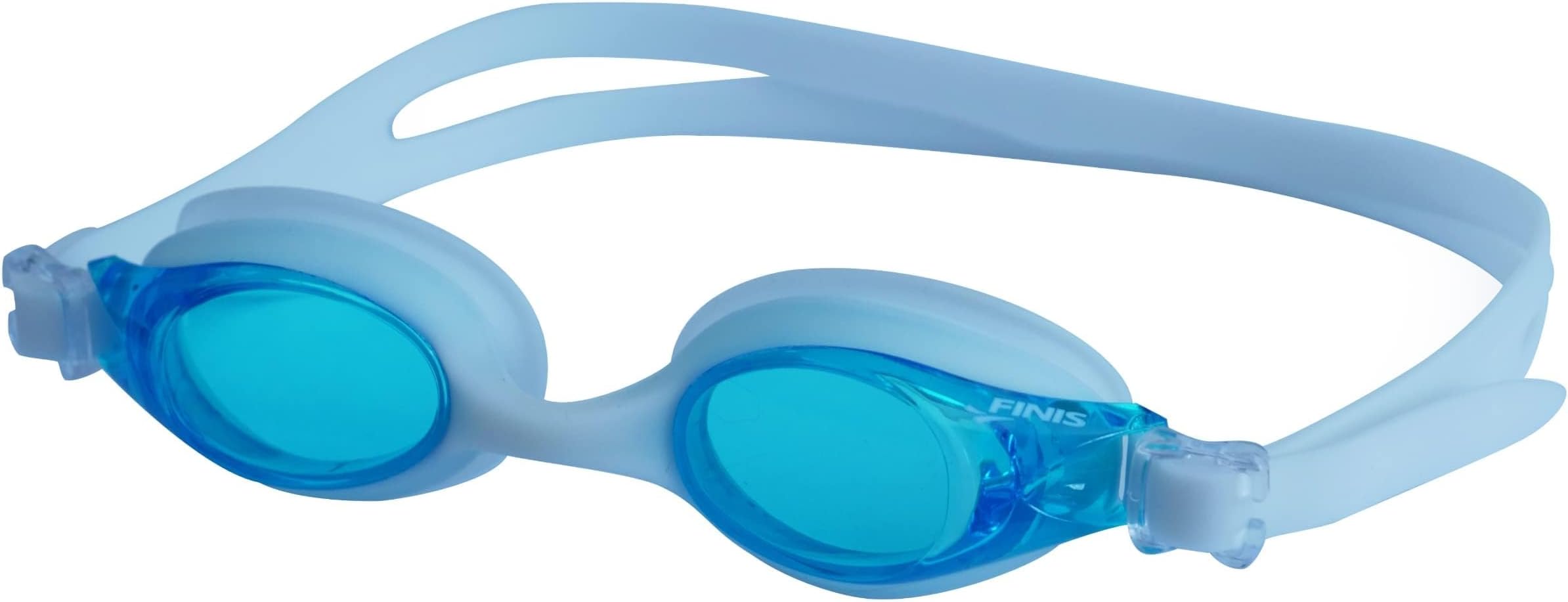 FINIS FlowGlow Kids Swim Goggles - Glow-in-the-Dark Pool Goggles - Soft Silicone Fit - Ages 4-12