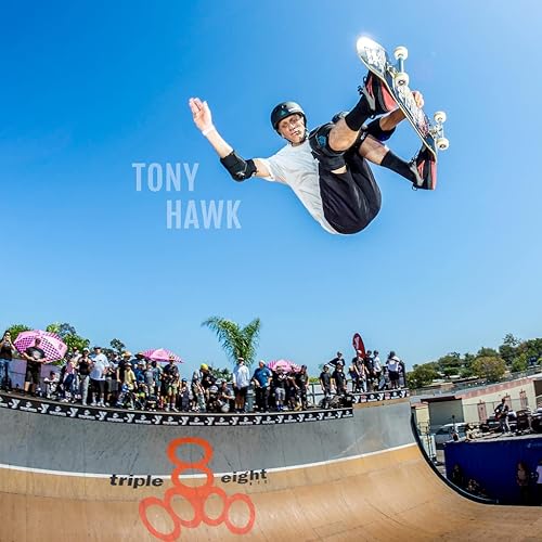 Vista 4 de Cascos Triple 8 Certified Sweatsave.r XS-S-M-L-XL Diferentes modelos Casco de skate y skate Tony Hawk Signature Negro Mate