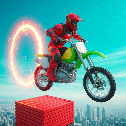 Moto Burst Aero Flip Game